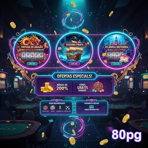Explore Slots Incríveis na 80pg - 80pg